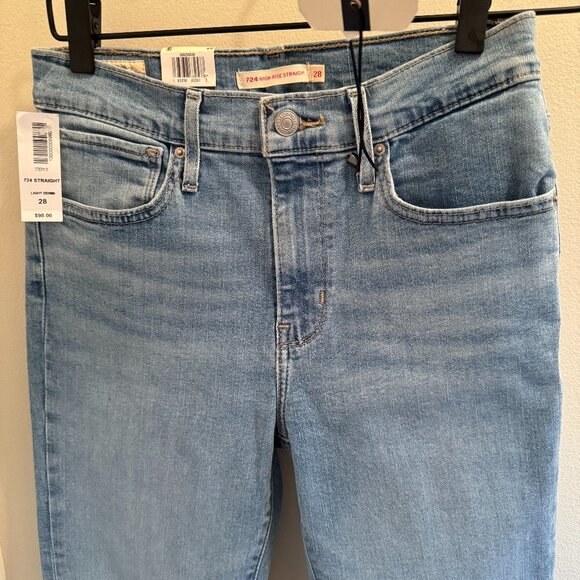 Levi’s - 724 HIGH RISE STRAIGHT; Size: W28 (NWT) - Picture 3 of 15